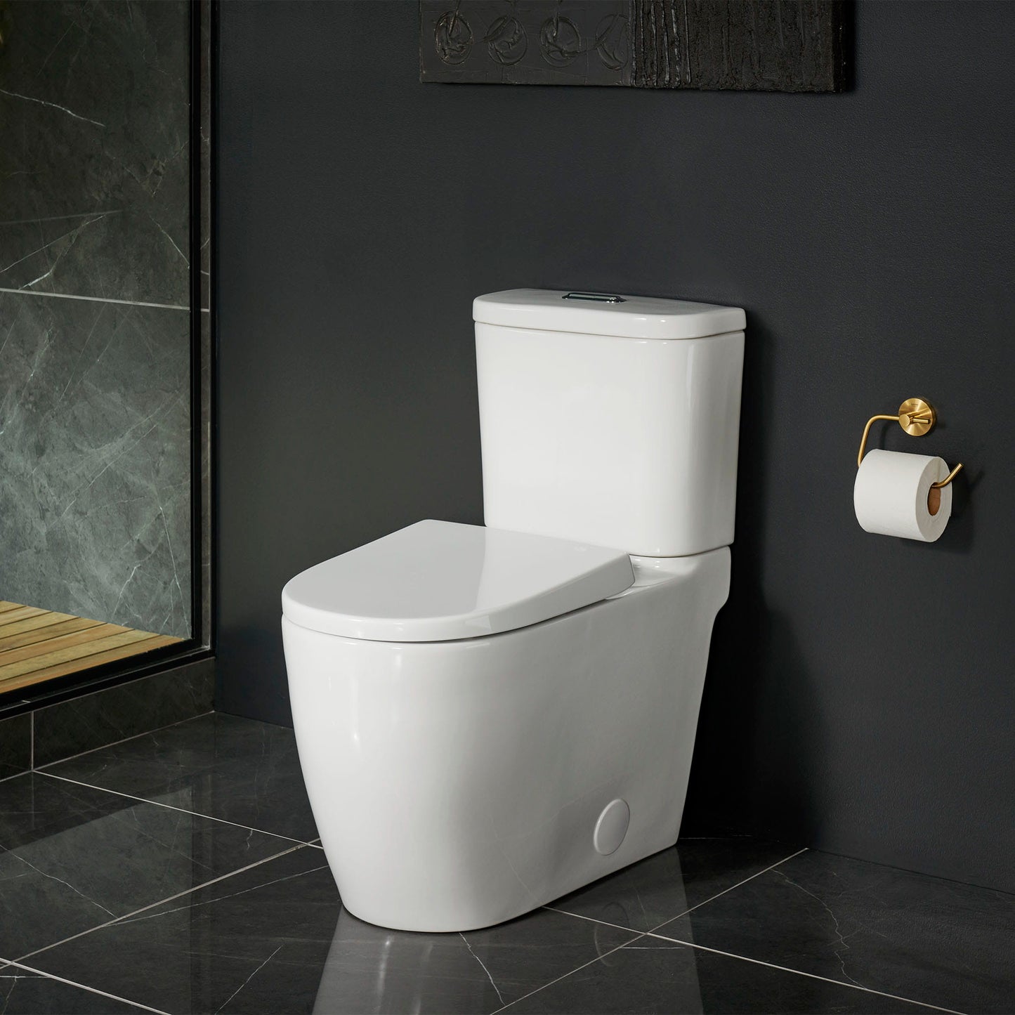 Grohe Essence Two-piece Dual Flush Right Height Elongated Toilet With Seat