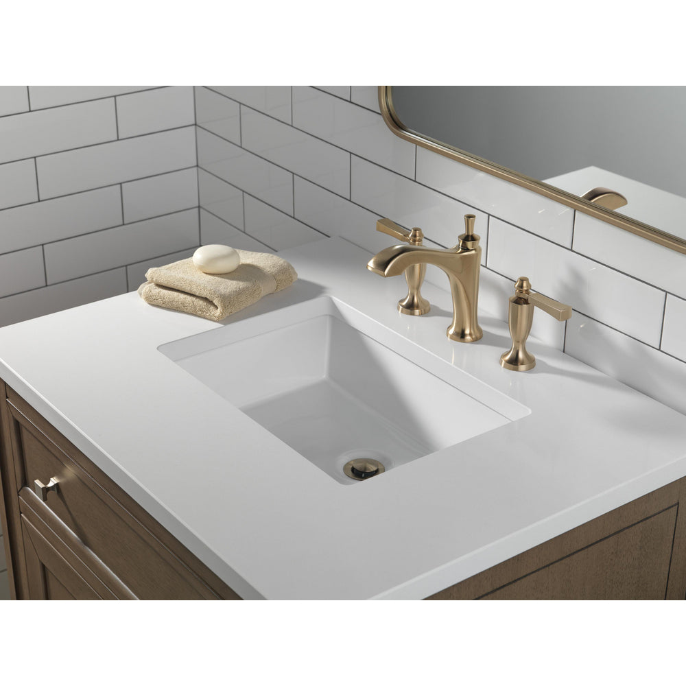 Delta Dorval Two Handle Widespread Bathroom Faucet