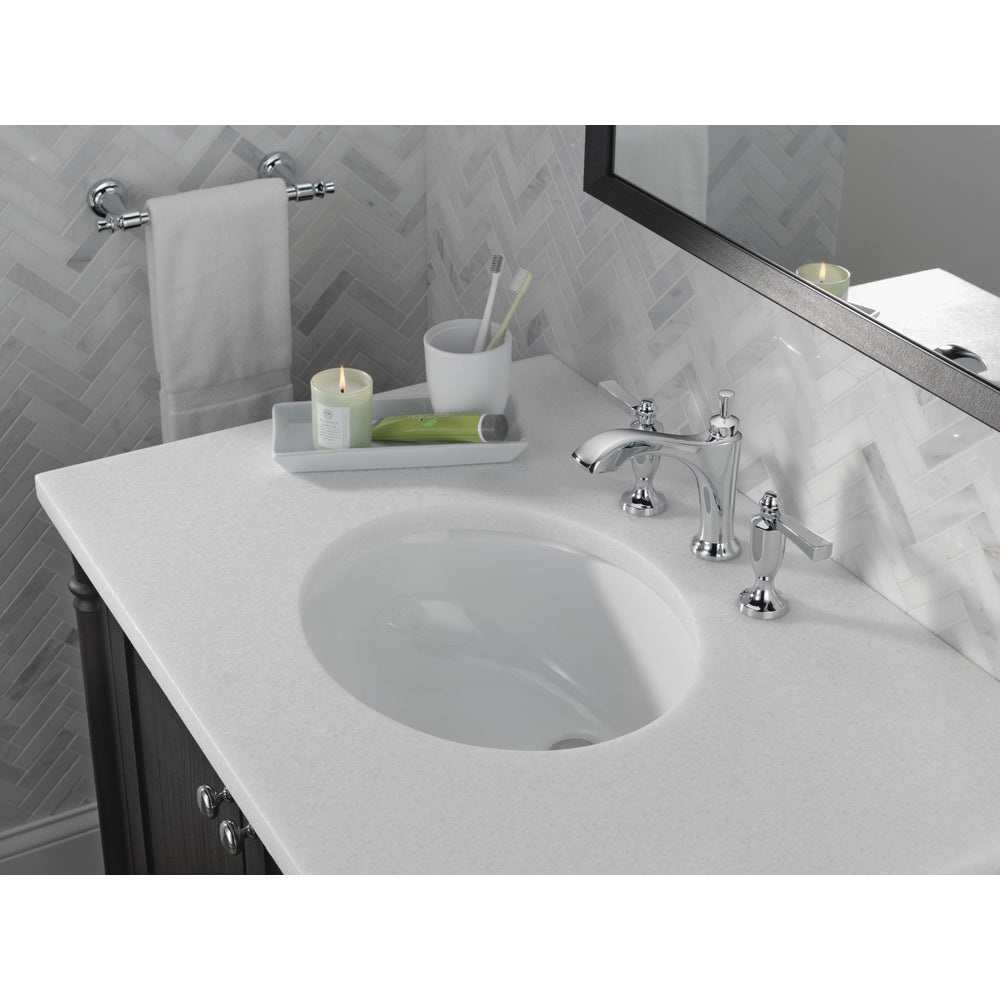 Delta Dorval Two Handle Widespread Bathroom Faucet