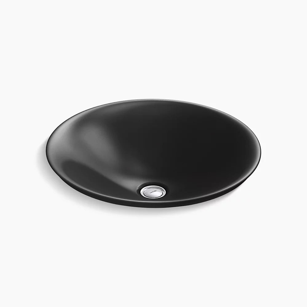 Kohler Carillon 17-3/4" Round Drop-In Bathroom Sink No Overflow
