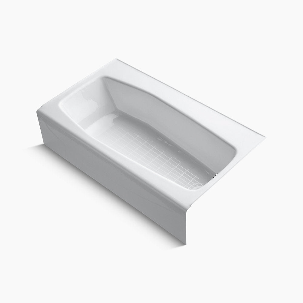 Kohler Villager 60" X 34-1/4" Alcove Bath, Right Drain