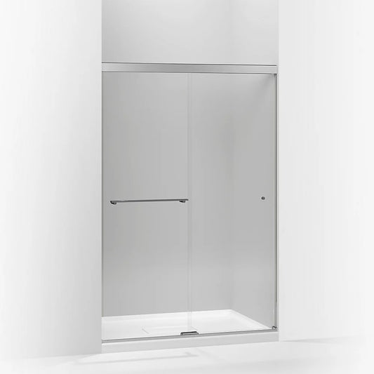 Kohler Revel Sliding Shower Door 70"H 48"W With 5/16" Thick Crystal Clear Glass