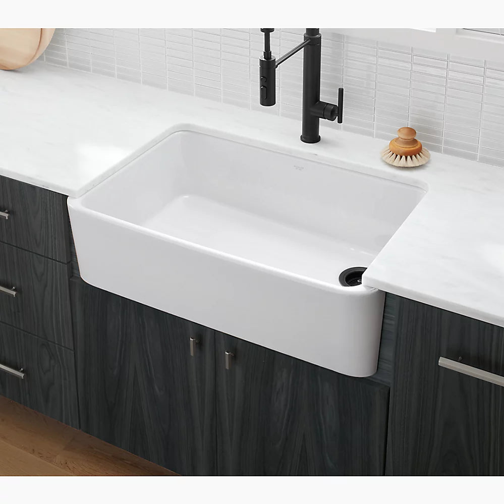 Kohler Ironridge 34" Undermount Single-bowl Farmhouse Kitchen Sink