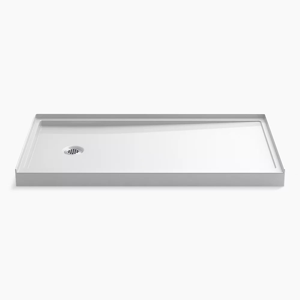 Kohler Rely 60" x 32" Alcove Shower Base Left Drain