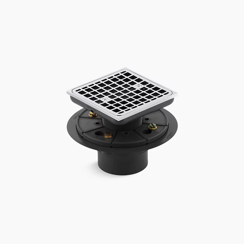 Kohler Clearflo Square Design Tile-In Shower Drain