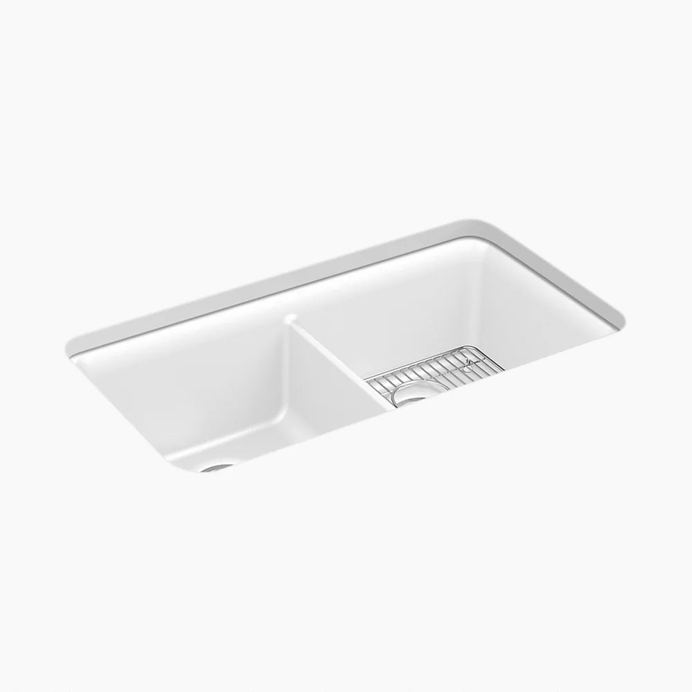 Kohler Cairn 33-1/2" Undermount Double-Bowl Kitchen Sink