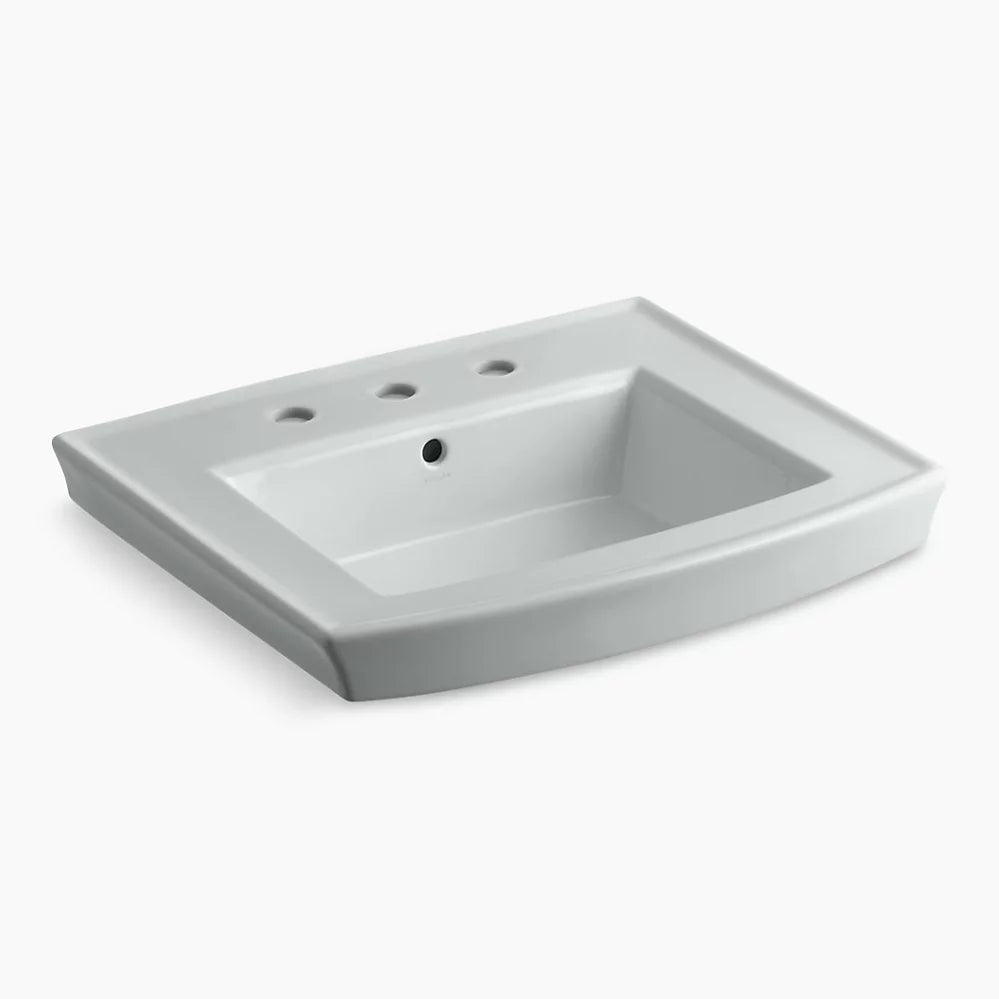 Kohler Archer 24" Rectangular Pedestal Bathroom Sink