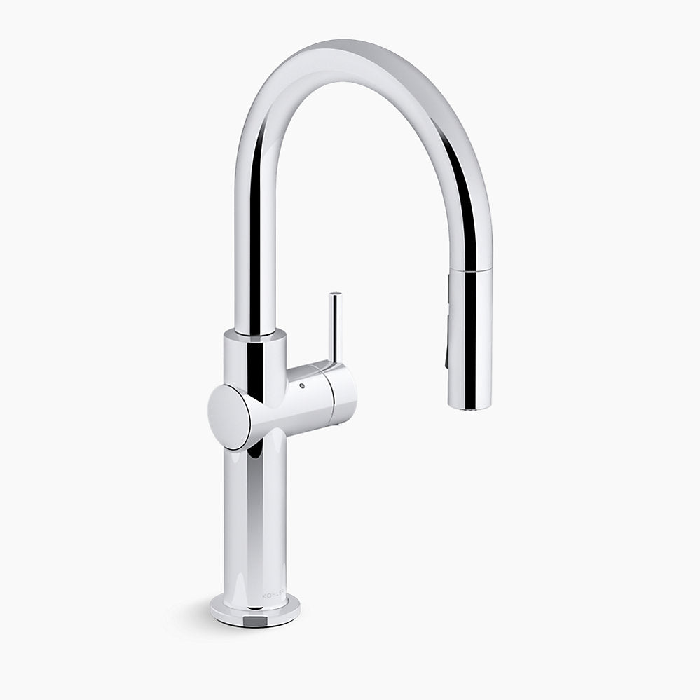 Kohler Crue Touchless Pull-down Kitchen Sink Faucet With Kohler Konnect and Three-function Sprayhead