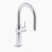 Kohler Crue Touchless Pull-down Kitchen Sink Faucet With Kohler Konnect and Three-function Sprayhead