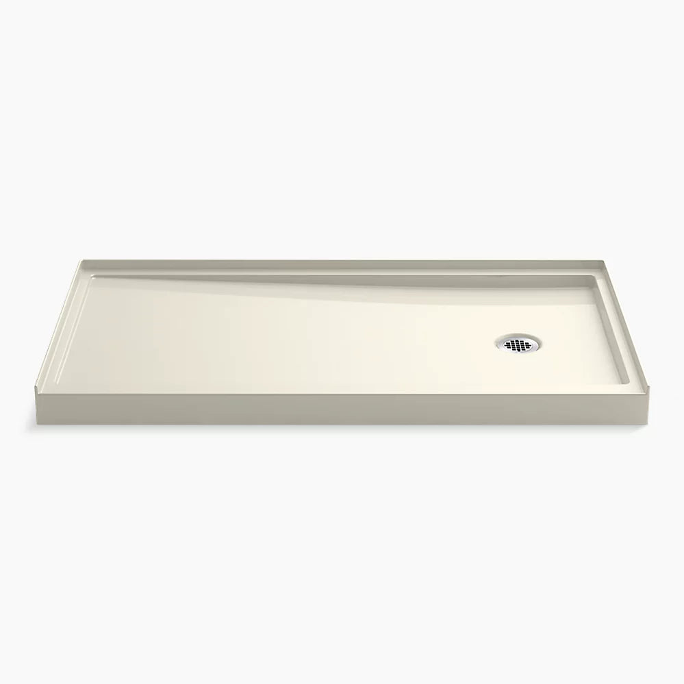 Kohler Rely 60" x 32" Alcove Shower Base Right Drain