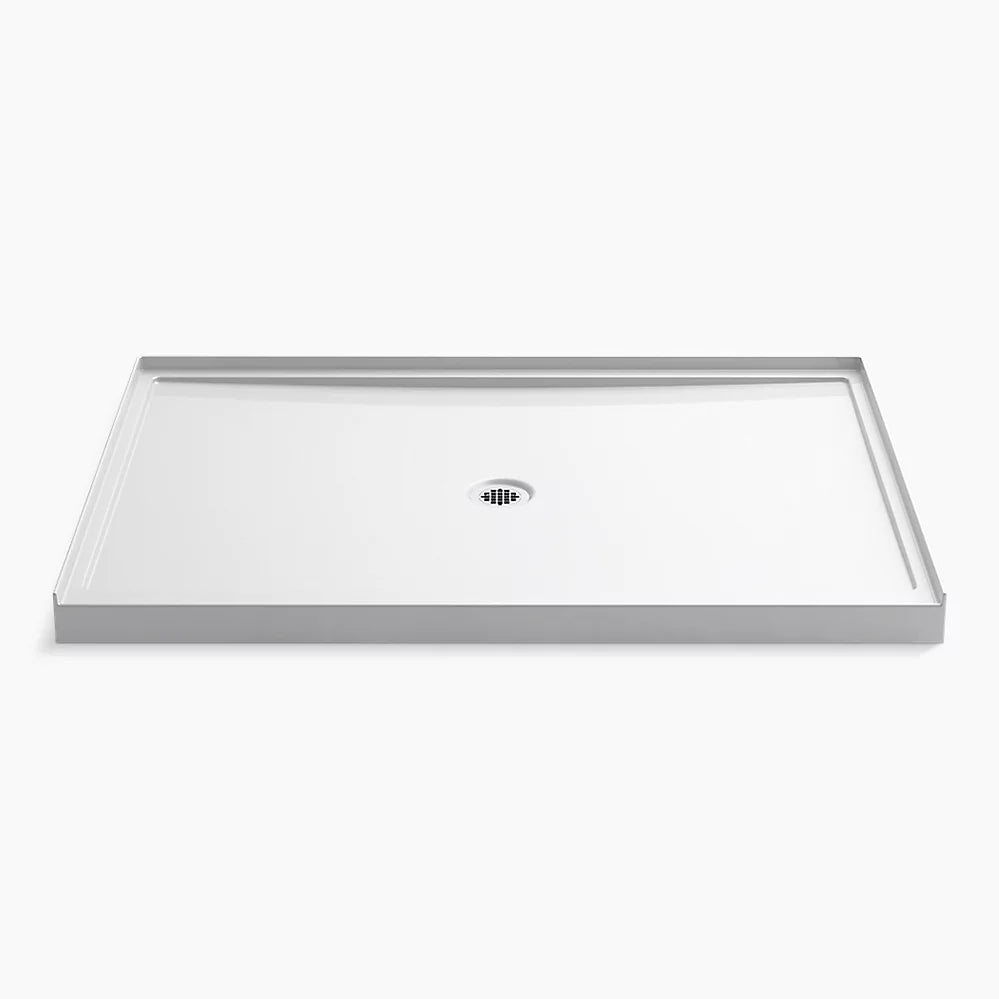Kohler Rely 60" x 42" Alcove Shower Base Center Drain