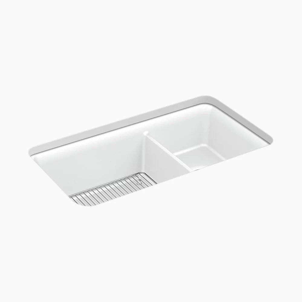 Kohler Cairn 33-1/2" Undermount Double-Bowl Kitchen Sink