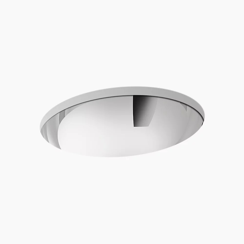 Kohler Bachata 20" Oval Drop-in/undermount Bathroom Sink, No Overflow