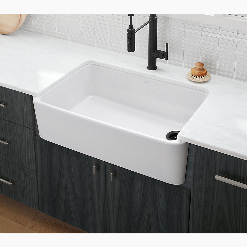 Kohler Ironridge 34" Undermount Single-bowl Farmhouse Kitchen Sink