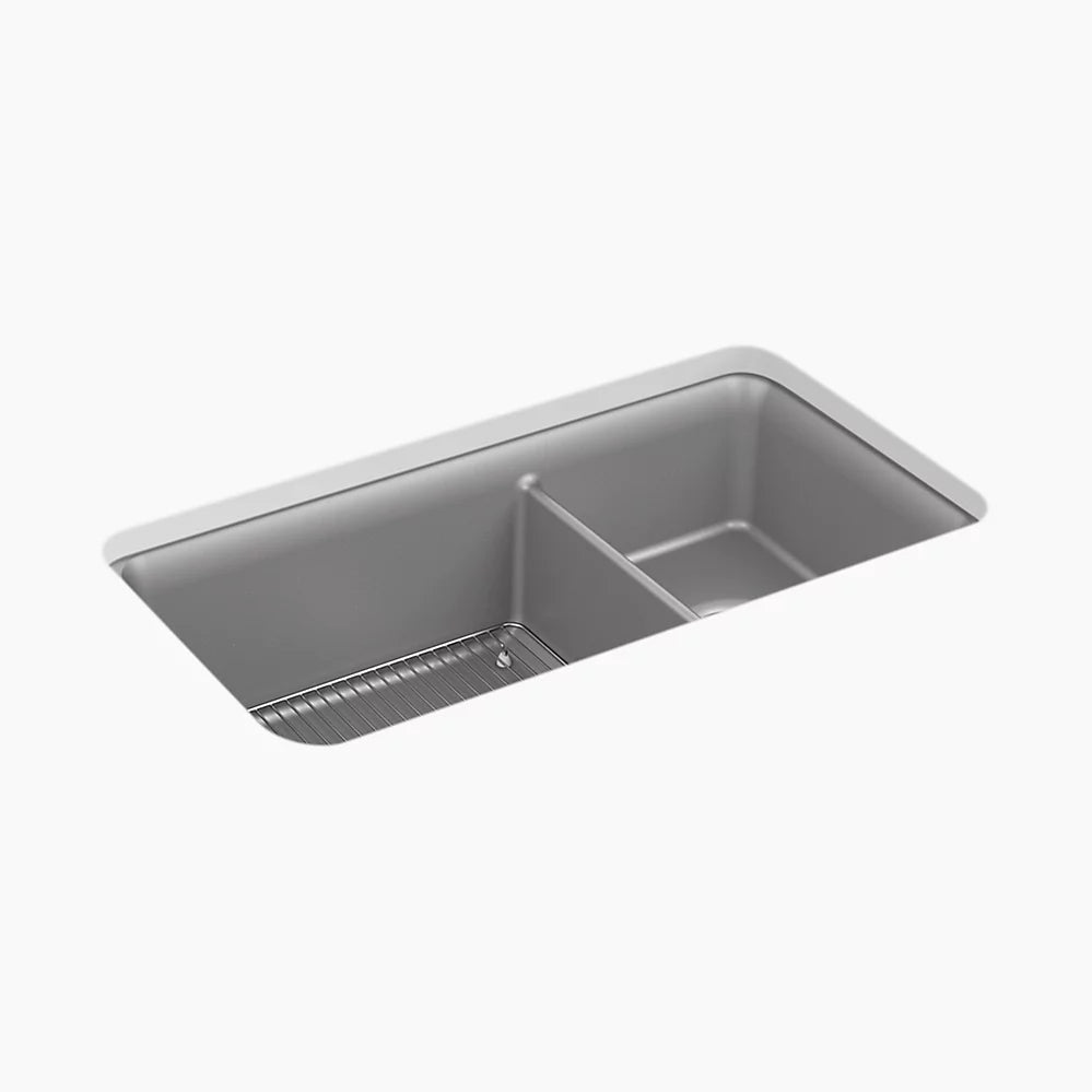 Kohler Cairn 33-1/2" Undermount Double-Bowl Kitchen Sink