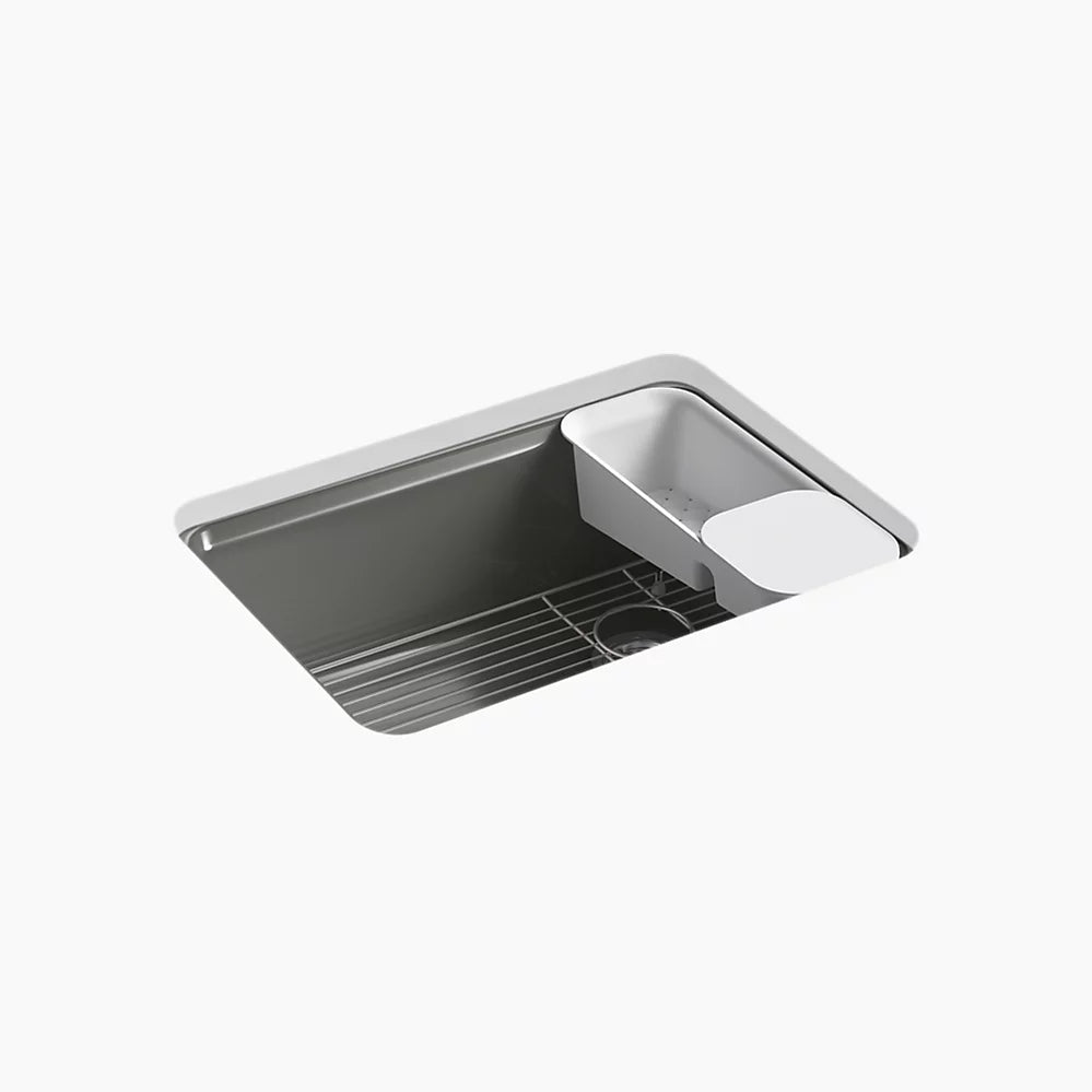 Kohler Riverby 27" Undermount Single-Bowl Workstation Kitchen Sink