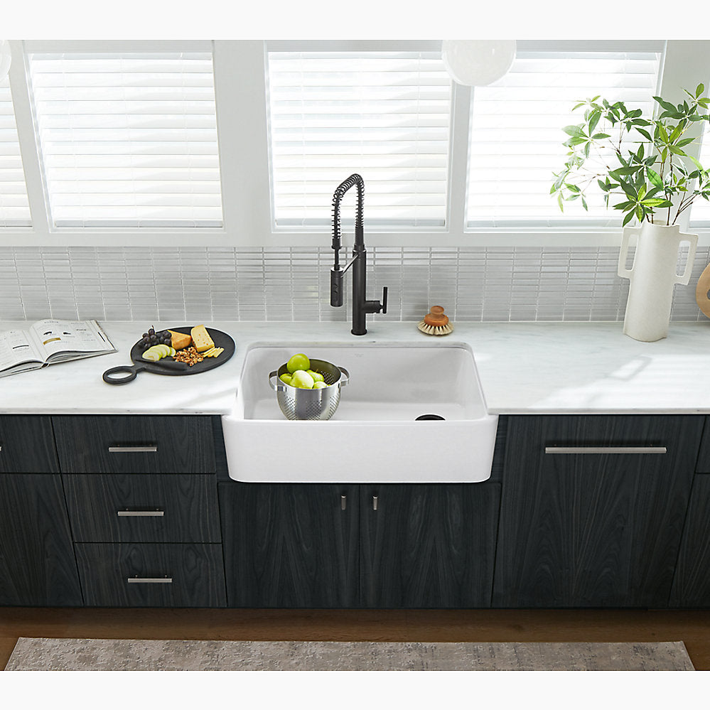 Kohler Ironridge 34" Undermount Single-bowl Farmhouse Kitchen Sink