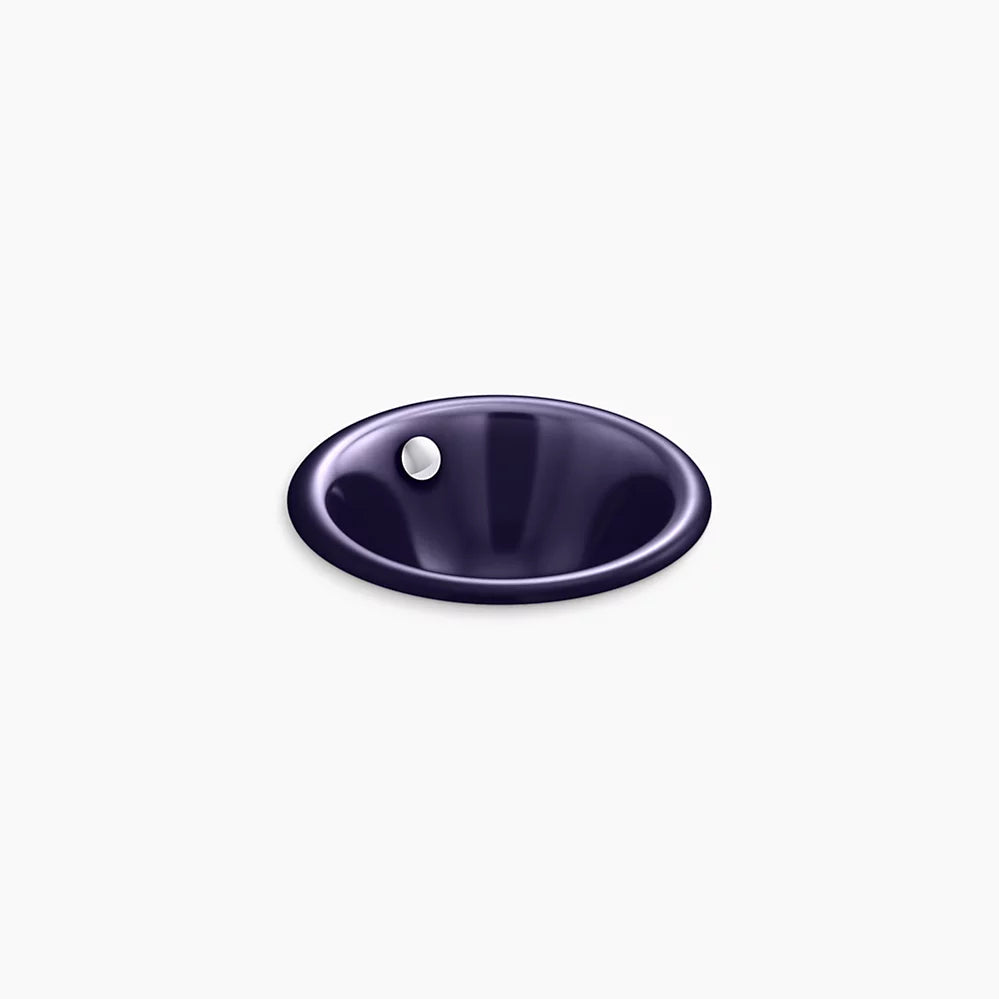 Kohler Iron Plains 12" Round Drop-in/undermount/vessel Bathroom Sink