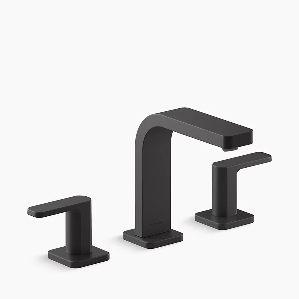 Kohler Parallel Widespread Bathroom Sink Faucet, 1.2 Gpm