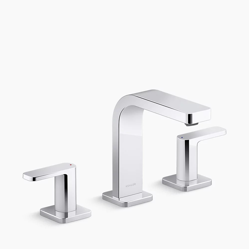 Kohler Parallel Widespread Bathroom Sink Faucet, 1.2 Gpm