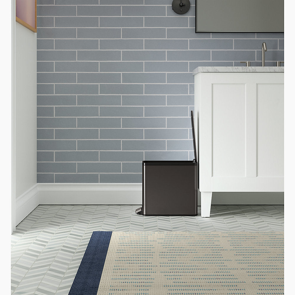 Kohler 2.5-gallon Slim Step Trash Can