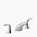 Kohler Coralais Widespread Bathroom Sink Faucet With Lever Handles, Less Drain and Lift Rod