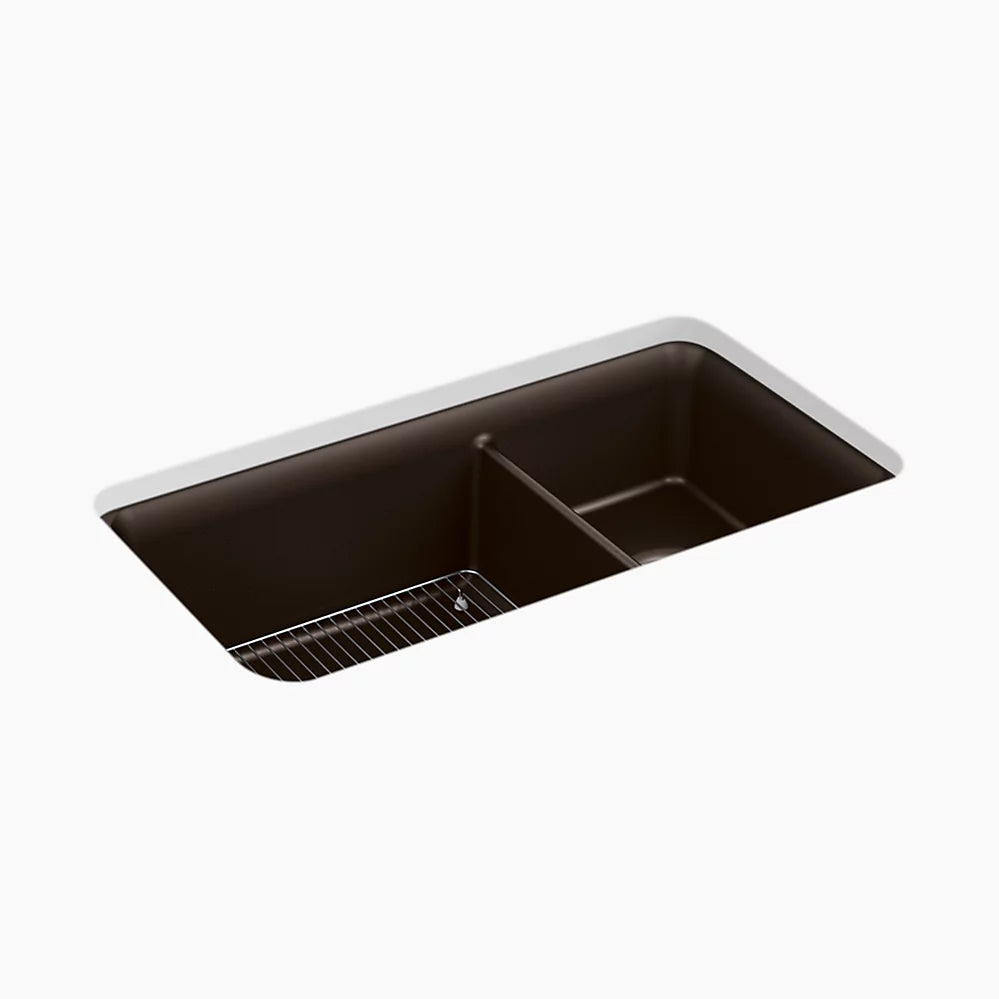 Kohler Cairn 33-1/2" Undermount Double-Bowl Kitchen Sink