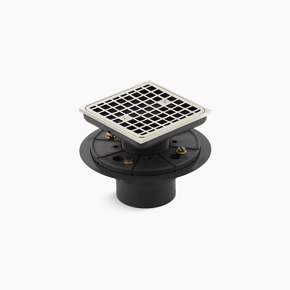 Kohler Clearflo Square Design Tile-In Shower Drain