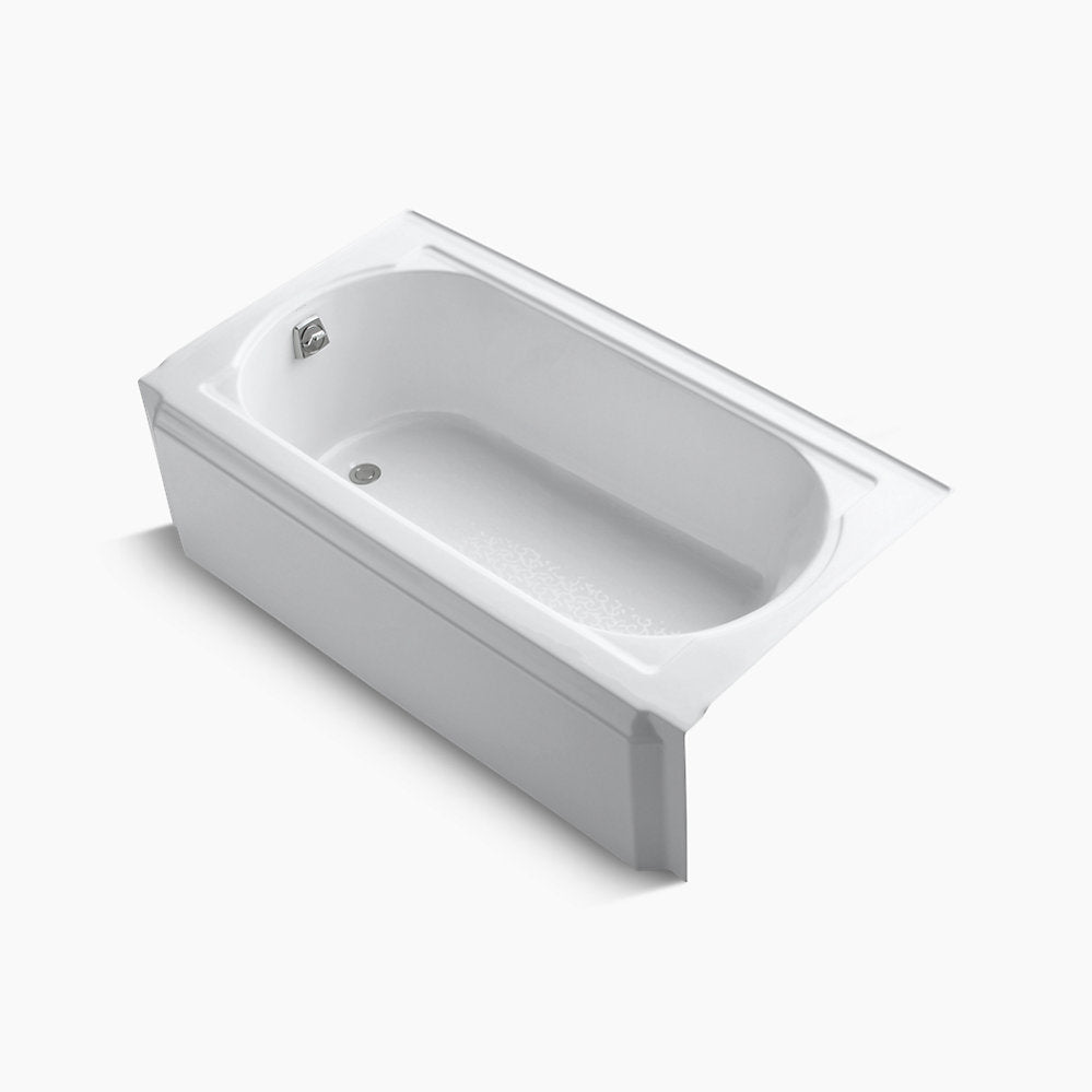 Kohler Memoirs 60" X 33-3/4" Alcove Bath, Left Drain