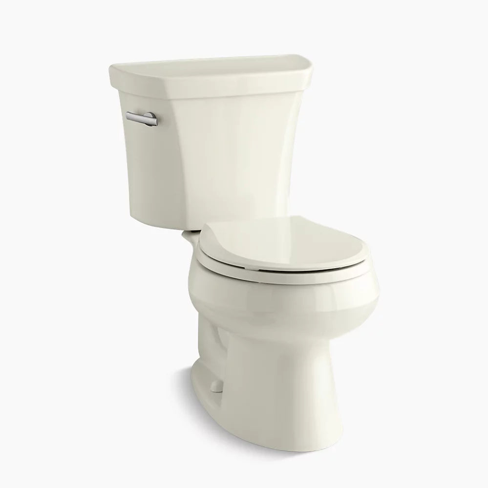 Kohler Wellworth Two-piece Round-front Toilet, 1.28 Gpf ( (Tank contains protective lining)