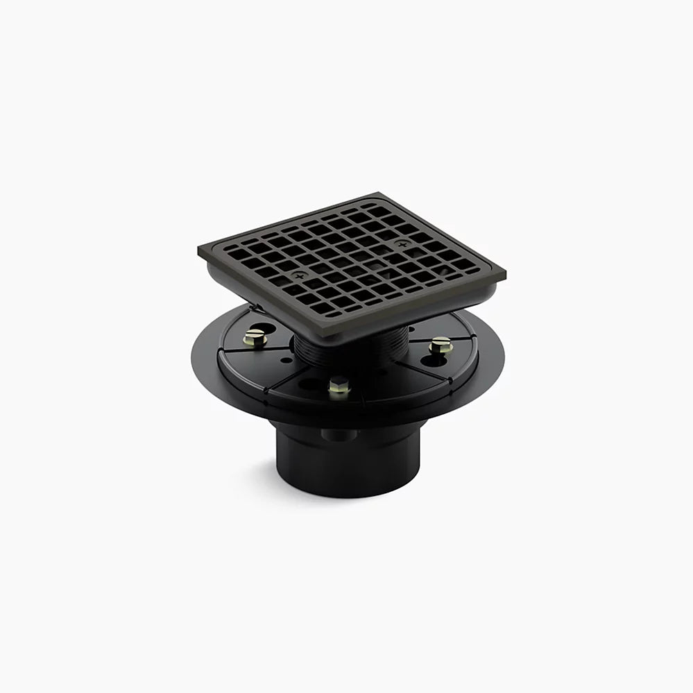 Kohler Clearflo Square Design Tile-In Shower Drain