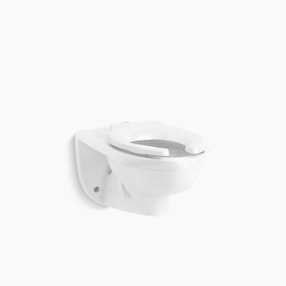 Kohler Kingston Ultra Wall-Mount Top Spud Flushometer Bowl