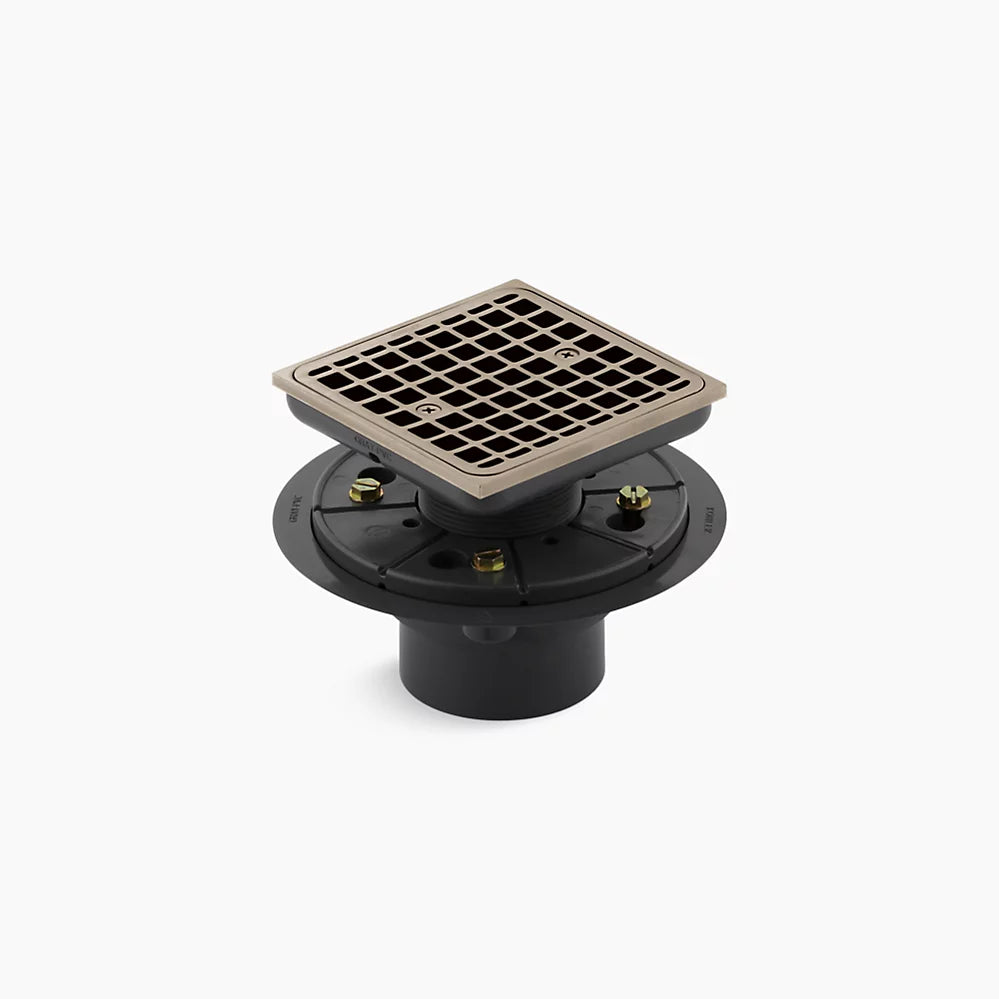 Kohler Clearflo Square Design Tile-In Shower Drain
