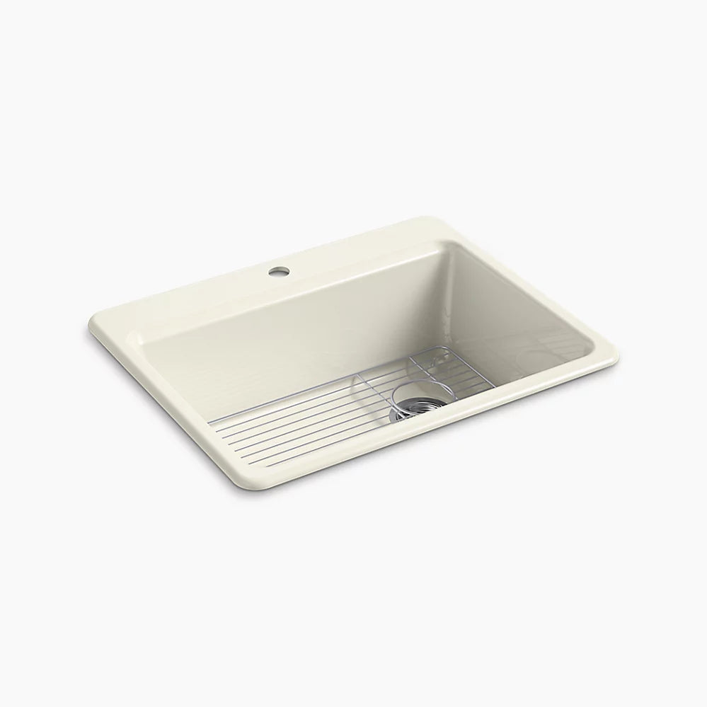 Kohler Riverby 27" Top-Mount Single-Bowl Kitchen Sink 1A1