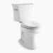 Kohler Highline Two-piece Elongated Toilet, 1.28 Gpf (Tank contains protective lining)