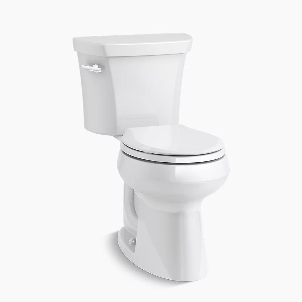 Kohler Highline Two-piece Round-front Toilet, 1.28 Gpf
