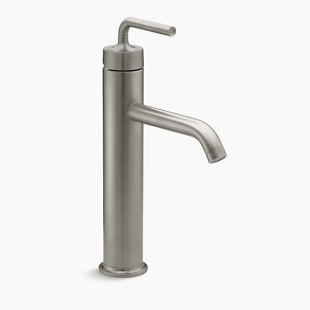 Kohler Purist Tall Single-handle Bathroom Sink Faucet With Lever Handle, 1.2 GPM 14404-4A