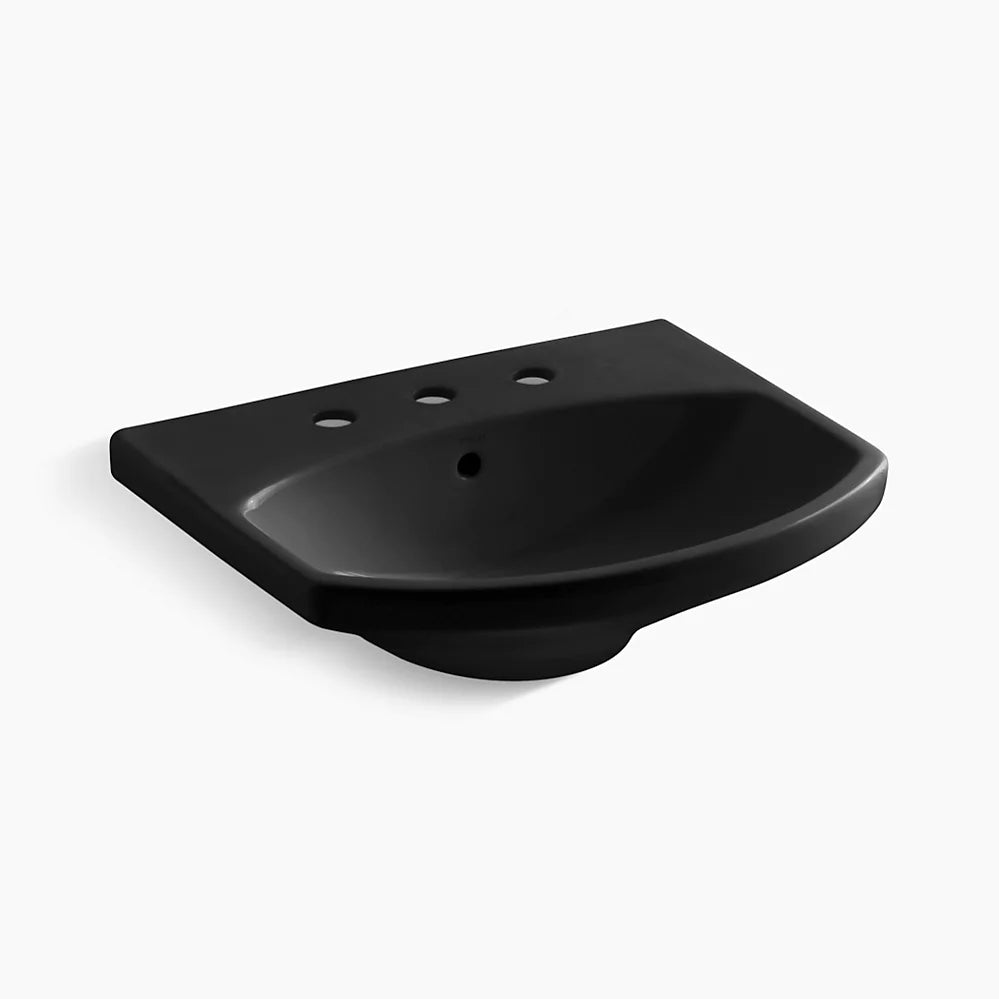 Kohler 22-3/4" Rectangular Pedestal Bathroom Sink