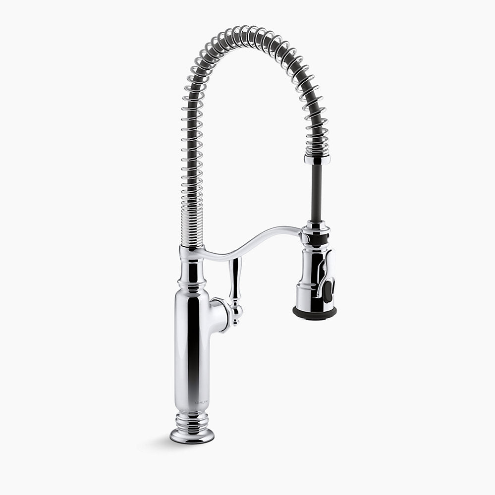 Kohler Tournant Semi-professional Kitchen Sink Faucet With Three-function Sprayhead