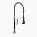 Kohler Tournant Semi-professional Kitchen Sink Faucet With Three-function Sprayhead