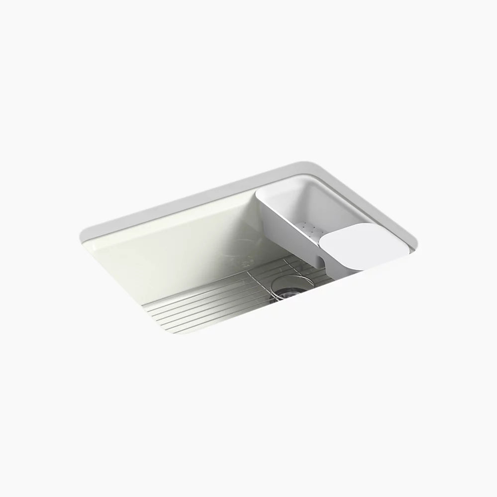 Kohler Riverby 27" Undermount Single-Bowl Workstation Kitchen Sink