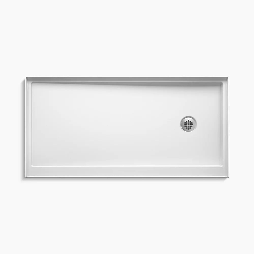Kohler Rely 60" x 30" Alcove Shower Base Right Drain