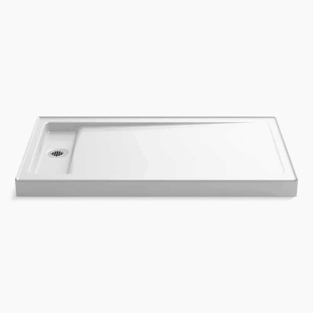 Kohler Bellwether 60" x 34" Alcove Shower Base Left Offset Drain