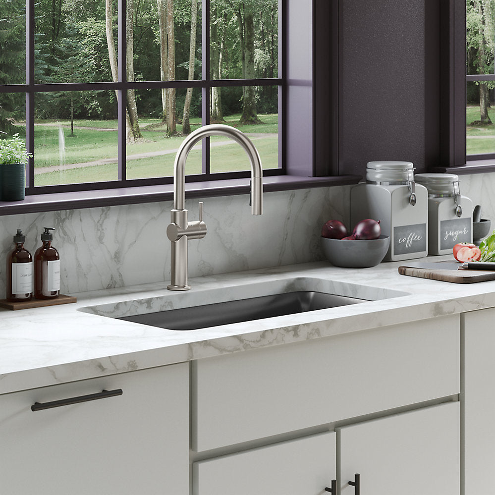Kohler Crue Touchless Pull-down Kitchen Sink Faucet With Three-function Sprayhead