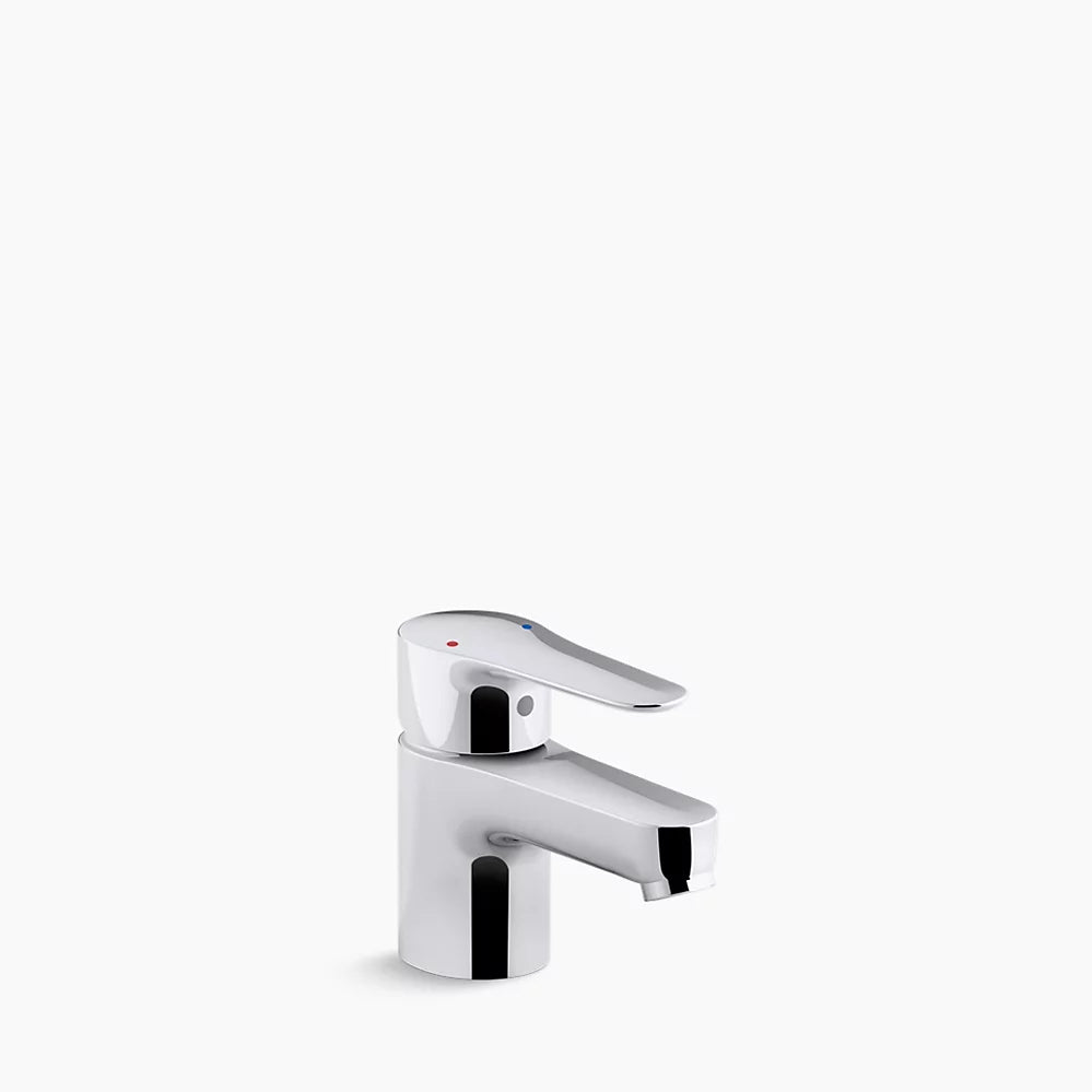 Kohler July Single-Handle Commercial Bathroom Sink Faucet With Grid Drain