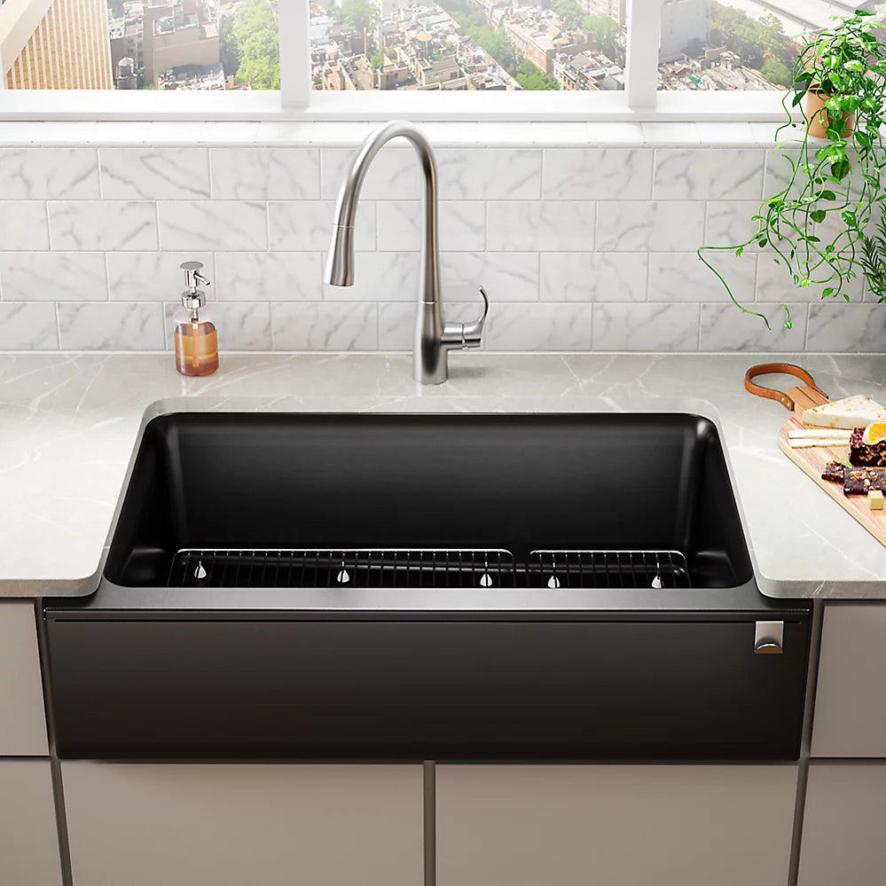 Kohler Cairn 34" Undermount Single-bowl Farmhouse Kitchen Sink