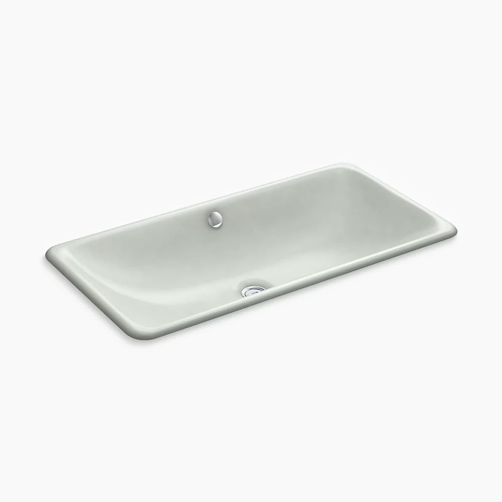 Kohler Iron Plains 30" Rectangular Drop-in/undermount Bathroom Sink