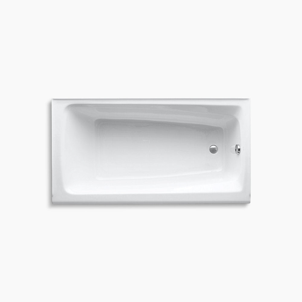 Kohler Mendota 60" X 32" Alcove Bath, Right Drain