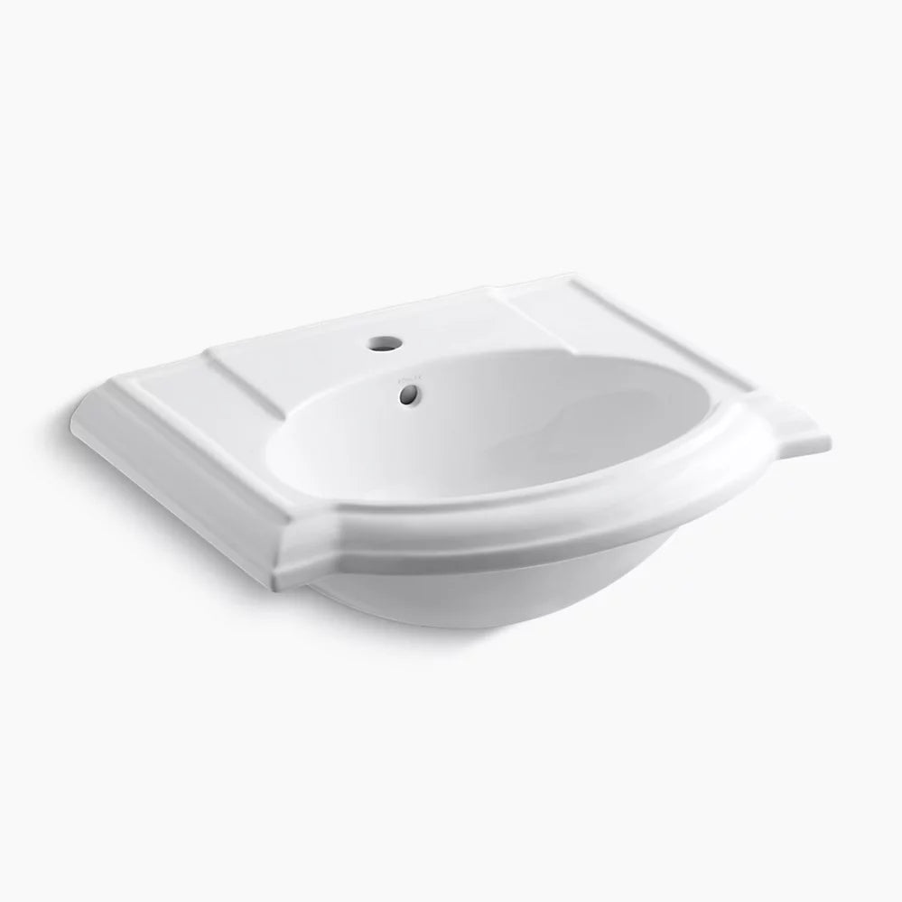 Kohler Devonshire 24-1/4" Rectangular Pedestal Bathroom Sink