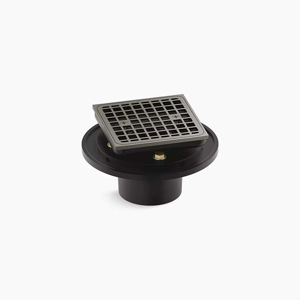 Kohler Clearflo Square Brass Tile-in Shower Drain